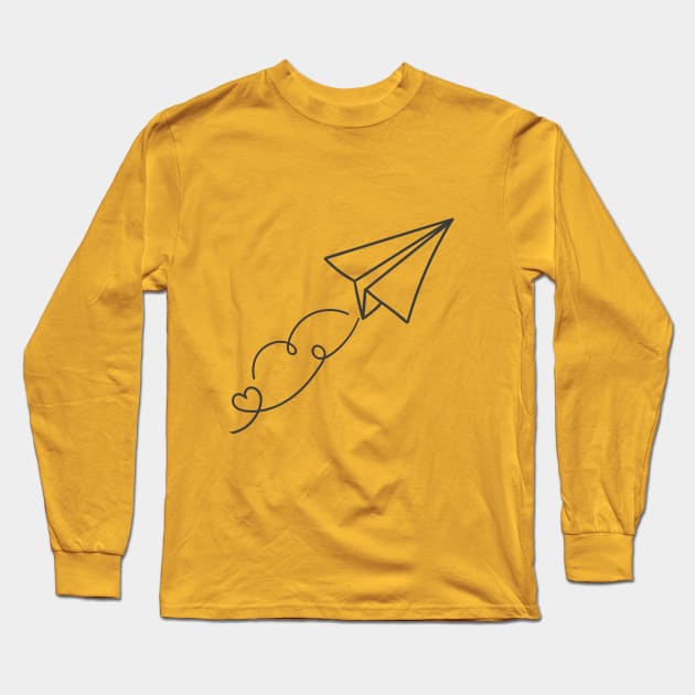 kite design for pilots and flying lovers Long Sleeve T-Shirt by Aviators-FTD